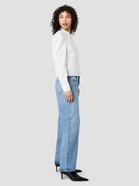 Cambria Cotton Puff Sleeve Top
