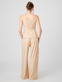 Aspen Linen Tailored Top