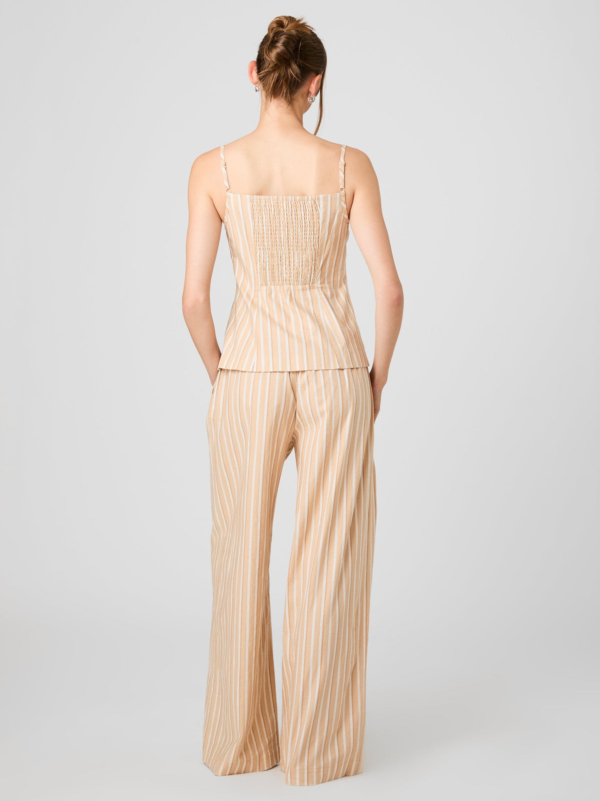 Aspen Linen Tailored Top