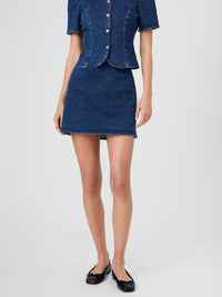 Delancey Denim Mini Skirt