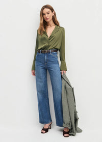 The Mischa Super High Rise Wide Leg Jeans