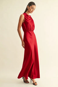 Kate Cowl Drape Maxi Dress