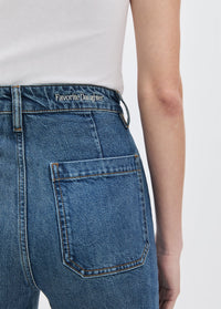 The Mischa Super High Rise Wide Leg Jeans