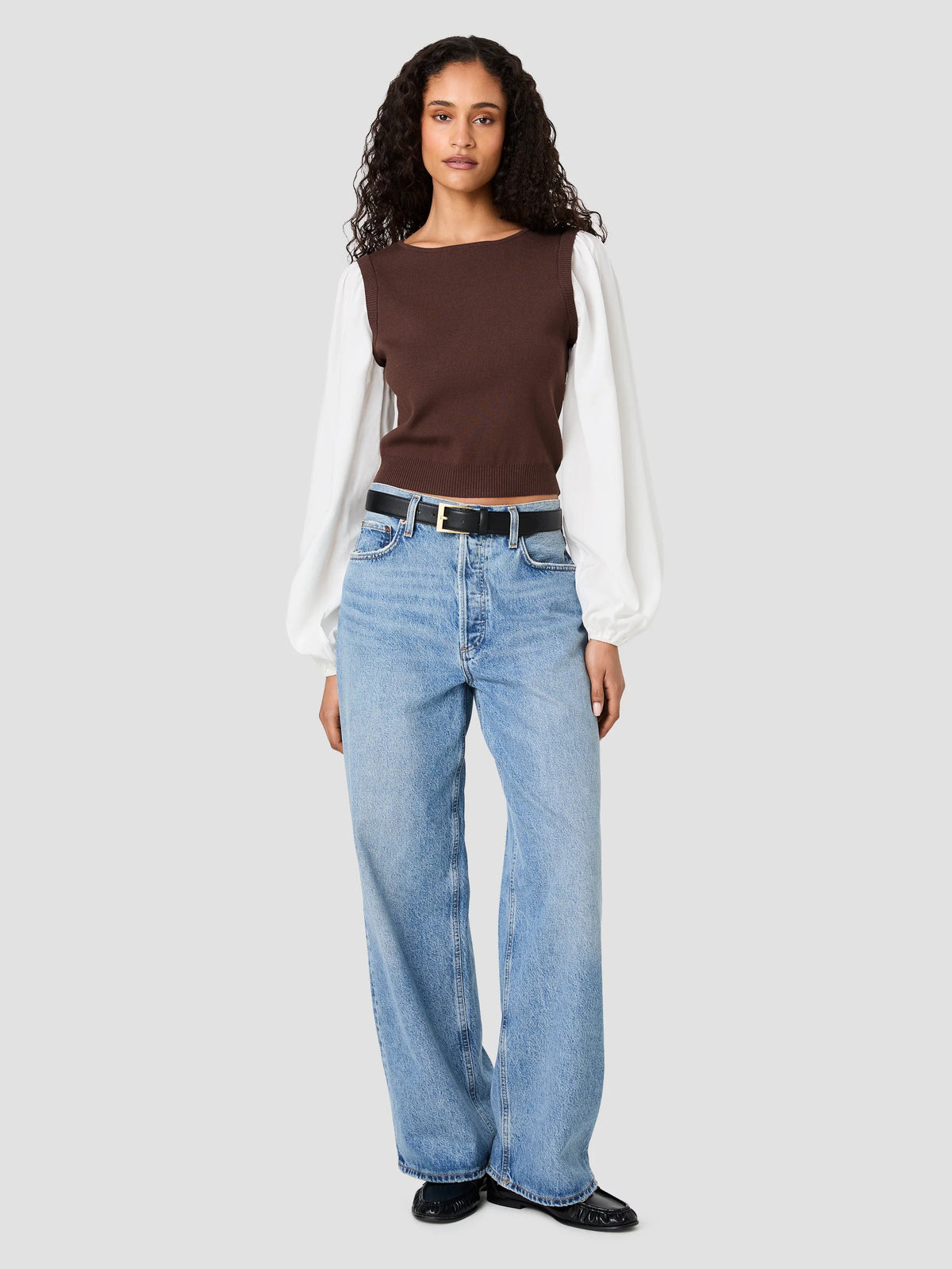 Maxime Knit Tencel Tốp