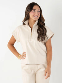 Poppy Pullover - Sandstone