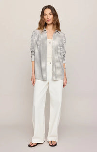 Reese Button Up Stripe Shirt