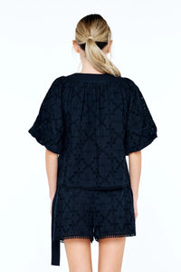 Delphi Eyelet Top