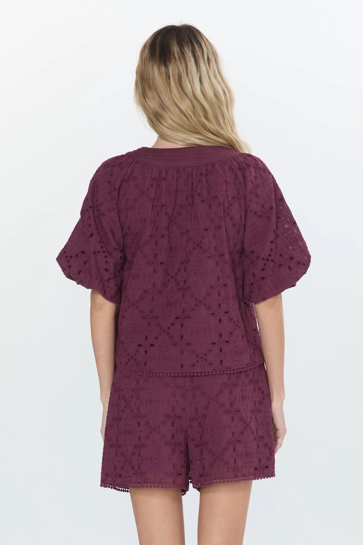 Delphi Eyelet Top
