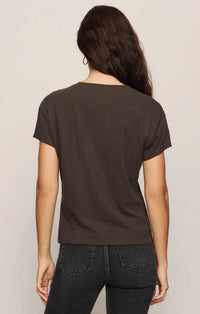 Modern Slub Tee - Cocoa Bean
