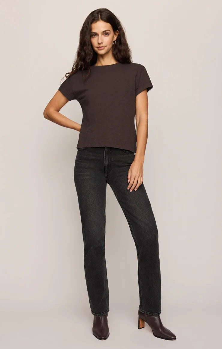 Modern Slub Tee - Cocoa Bean