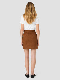 Laney Suede Mini Skirt