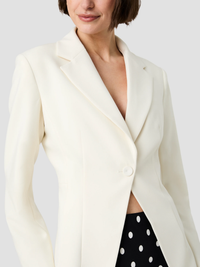 Azra Twill Cinched Blazer