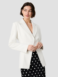 Azra Twill Cinched Blazer