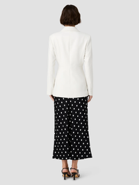 Azra Twill Cinched Blazer