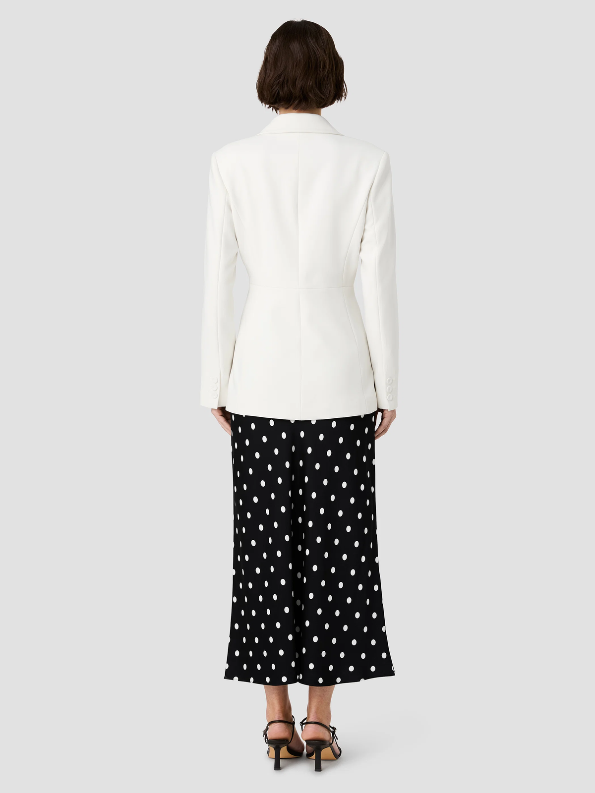 Azra Twill Cinched Blazer