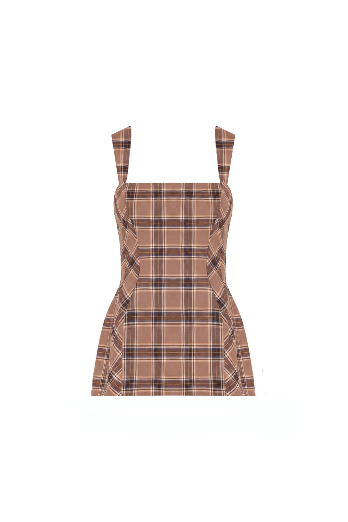 Andreina Top Academy Plaid