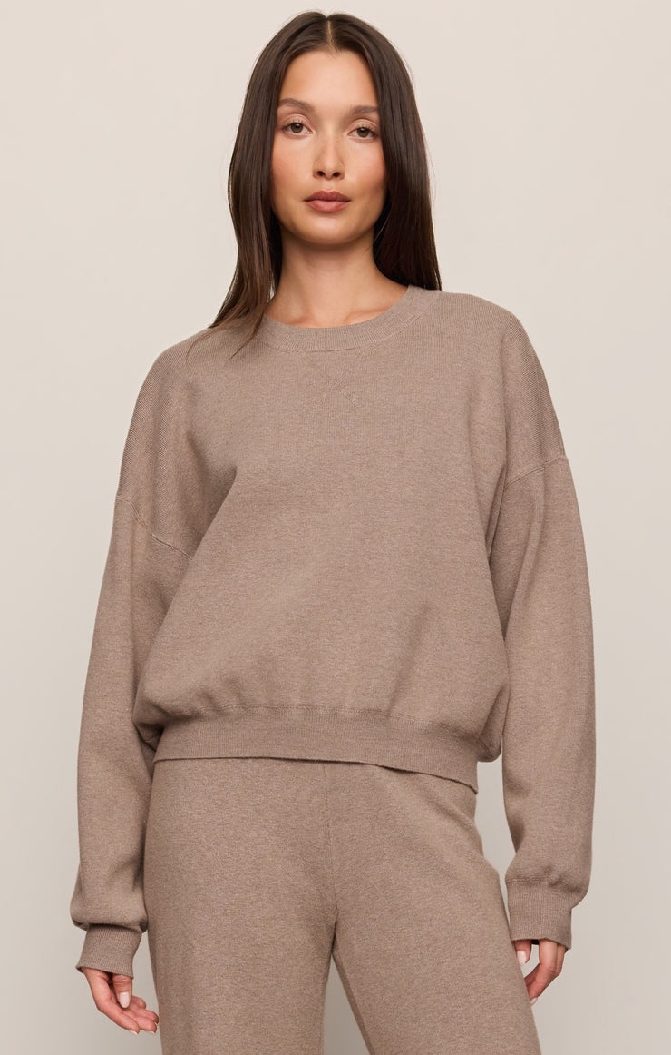 Take It Easy Sweater Heather Ash