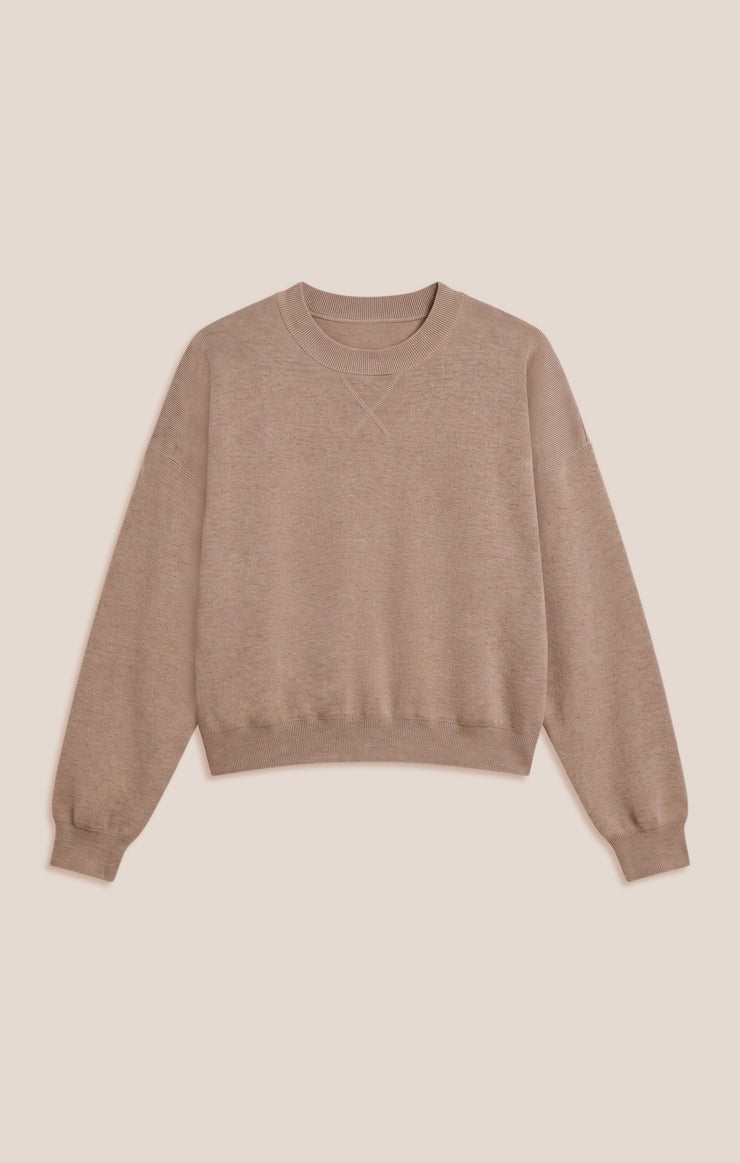 Take It Easy Sweater Heather Ash
