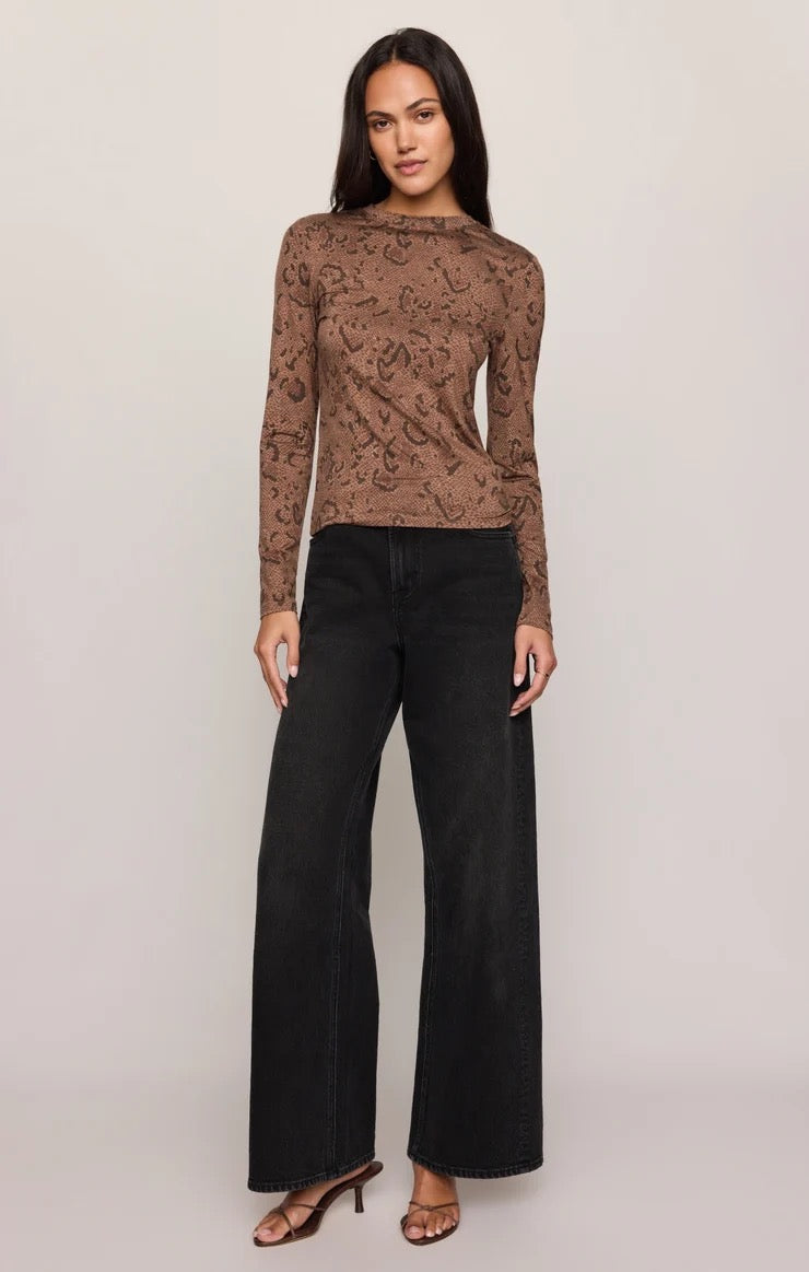 Onyx Snake Top Cocoa Bean