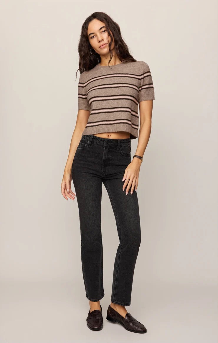 Gatewood Striped Sweater Heather Ash