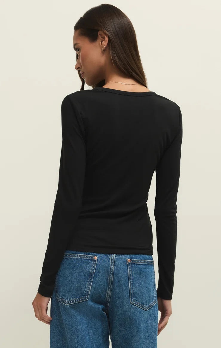 Second Skin Long Sleeve Black