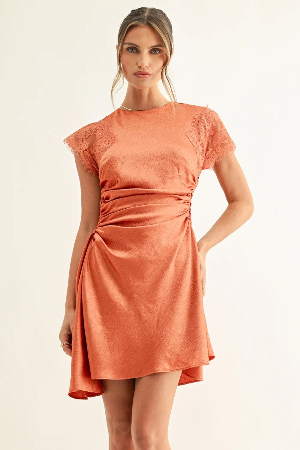 Jordyn Asymmetric Mini Dress