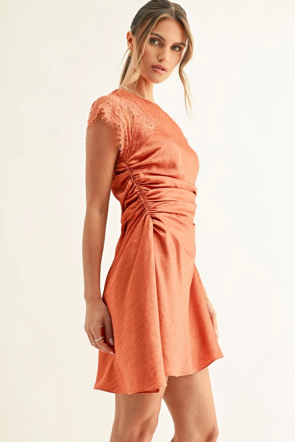 Jordyn Asymmetric Mini Dress