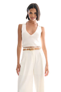 Silverlake Belt Latte/Gold