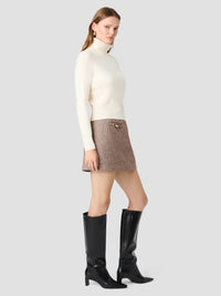 The Kellie Turtleneck - Cream