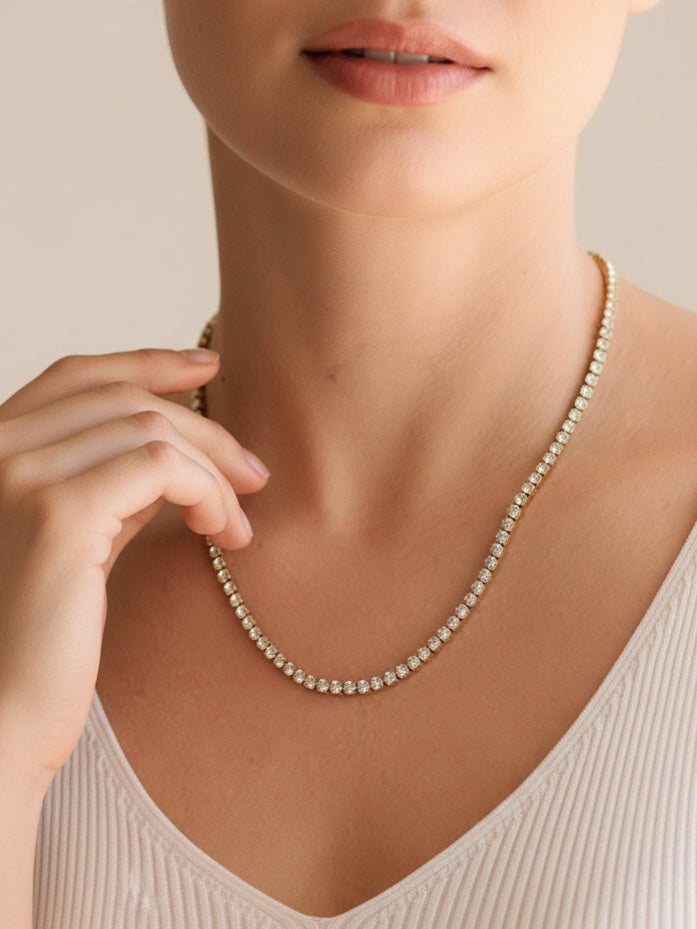 High Roller Tennis Necklace