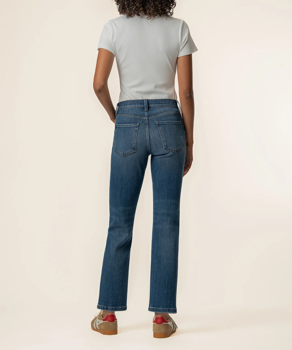 Blair High Rise Fab Ab New Straight Leg 5 Pocket, Petite