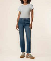 Blair High Rise Fab Ab New Straight Leg 5 Pocket, Petite