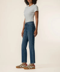 Blair High Rise Fab Ab New Straight Leg 5 Pocket, Petite