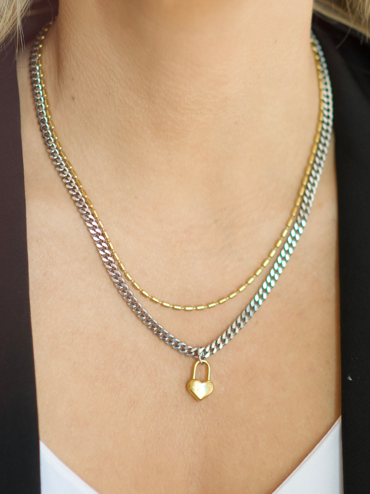 Locked In Love Necklace