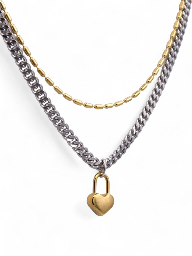 Locked In Love Necklace