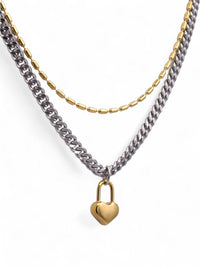 Locked In Love Necklace