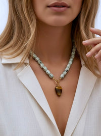 Rebel Heart Beaded Necklace