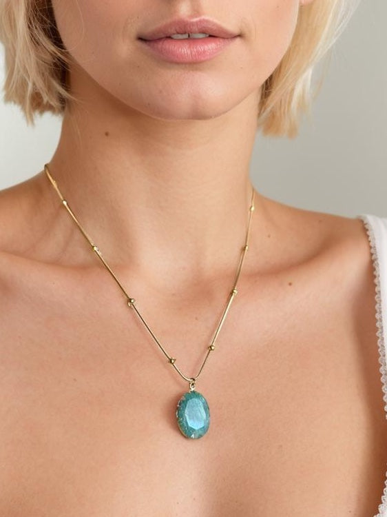 Rock My World Necklace
