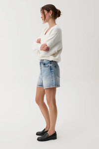 Saige High Rise A-Line Shorts