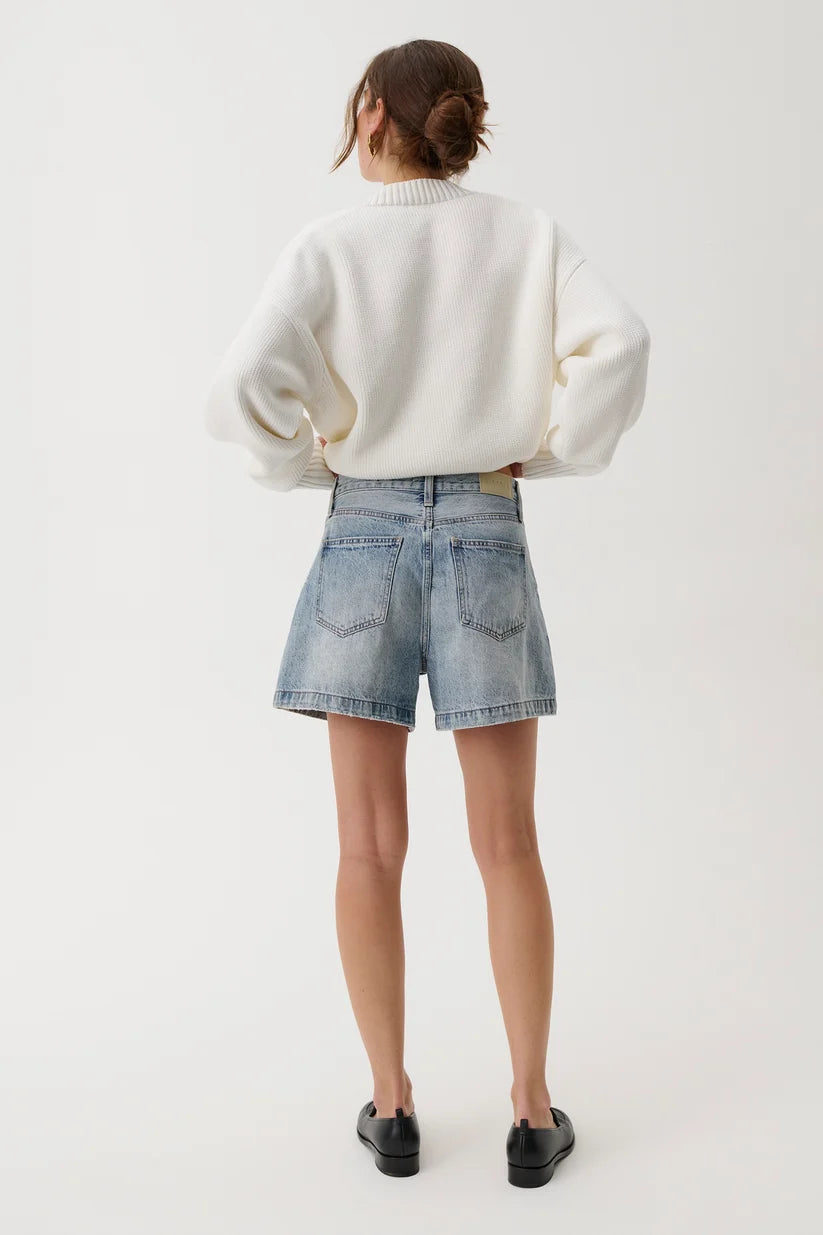 Saige High Rise A-Line Shorts
