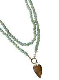 Hold True Beaded Wrap Necklace