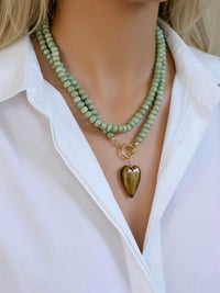 Hold True Beaded Wrap Necklace