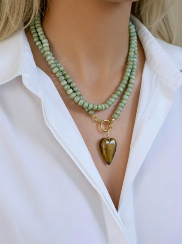 Hold True Beaded Wrap Necklace