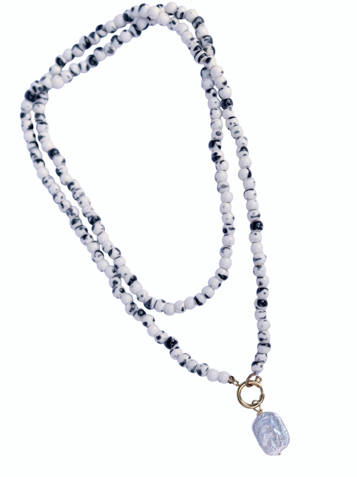 Hold True Beaded Wrap Necklace