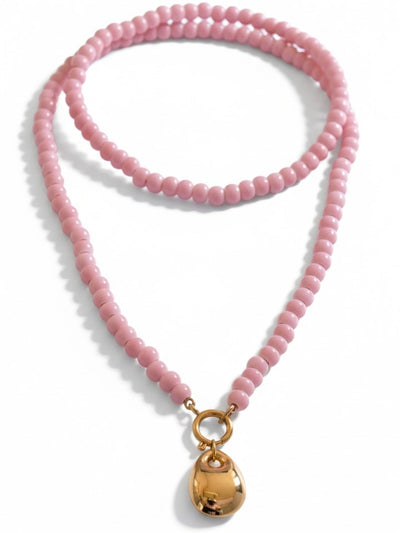 Hold True Beaded Wrap Necklace
