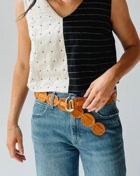 Shishi Wrap Belt - Cognac | Adjustable OS | Best seller