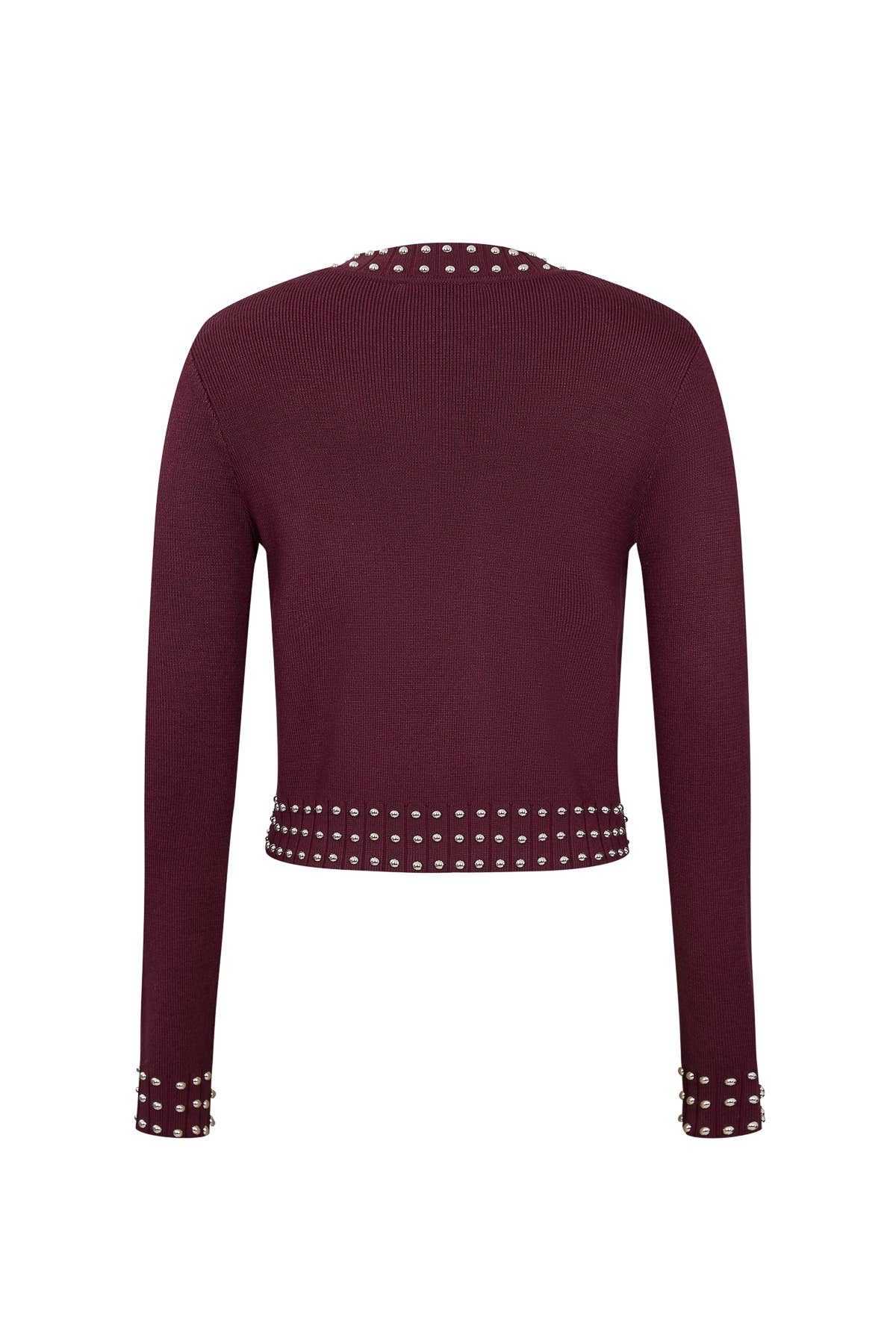 The Hannah Cardigan Burgundy