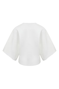The Ellie Top White
