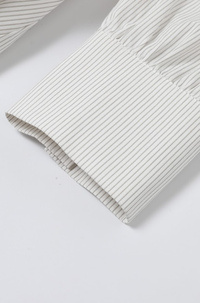 The Caroline Top White/Grey