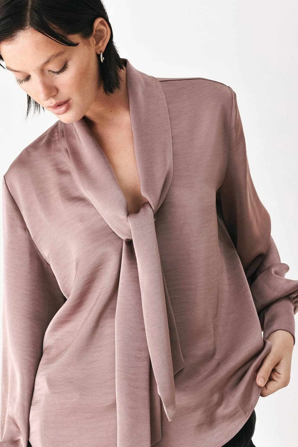 The Lauren Top Mauve
